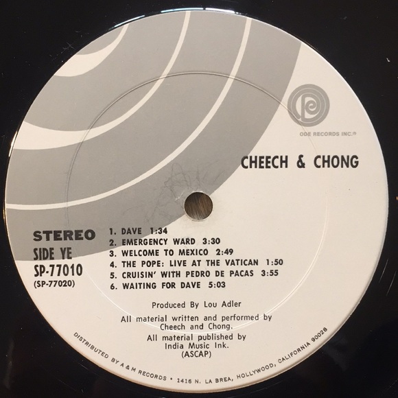 Cheech & Chong - (Self-Titled Debut) Vinyl LP - Picture 5 of 5